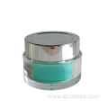 Straight Acrylic Plastic Cream Jar with UV Lid